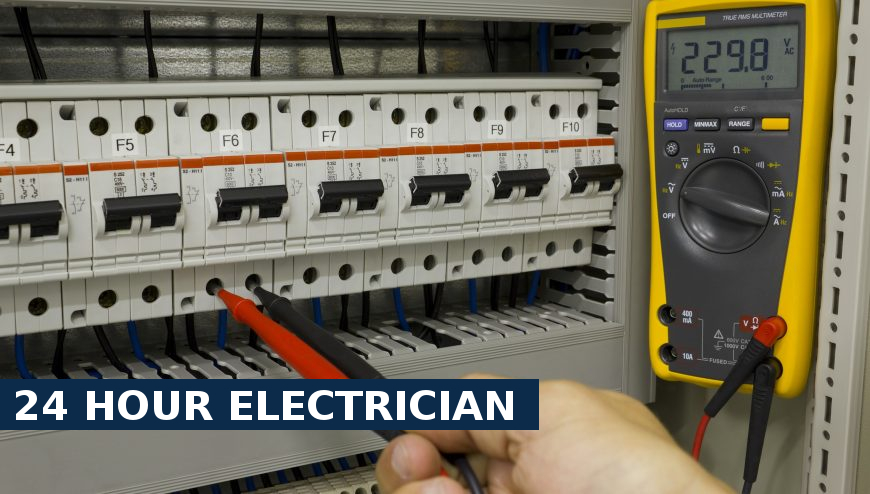 24 Hour electrician Heston